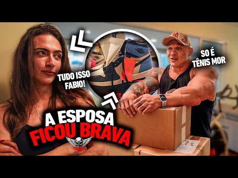 FABIO GIGA FEZ COMPRAS E JULIA ACHOU RUIM 😂 - ELA GANHOU UM PRESENTE