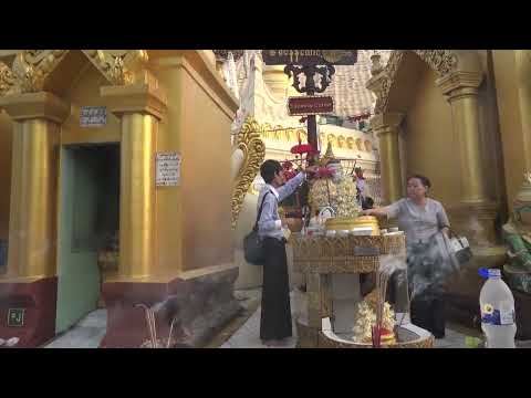 Pagode Shwedagon, lugares incríveis, Mianmar