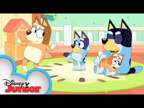 ブルーイのブギーをやってみよう!ブルーイ｜ディズニージュニア (Do the Bluey Boogie! ?| Bluey | Disney Junior)