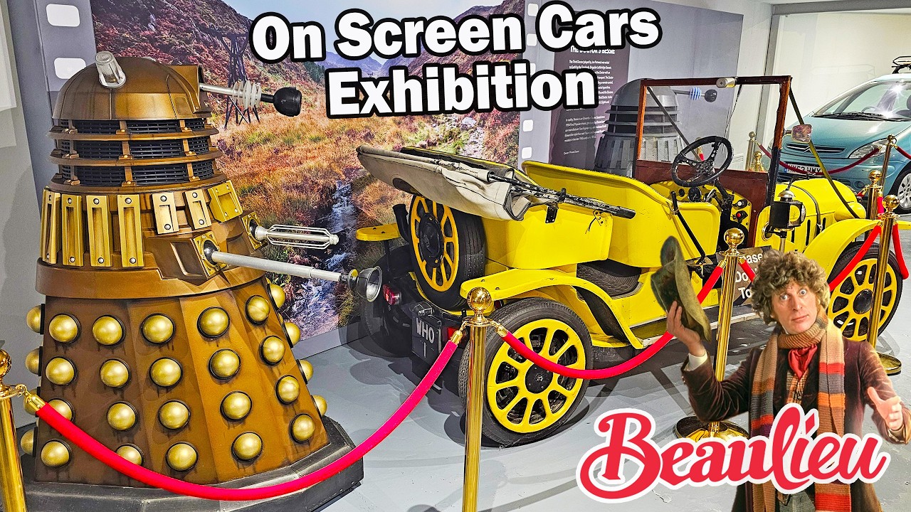 On Screen Cars Tour where the Cars are the Stars at Beaulieu National Motor Museum (Feb 2026) [4K]
