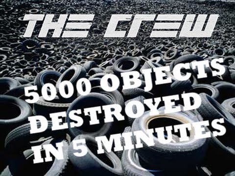 The Crew 5000 Objects Destroyed In 5 Minutes