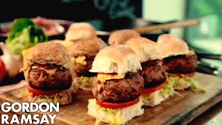 Smoky Pork Sliders with BBQ Sauce - Gordon Ramsay