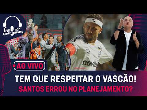 AO VIVO: VASCO E PALMEIRAS SE CLASSIFICAM; NEYMAR SAI MACHUCADO; FLAMENGO 2X0 MIRASSOL