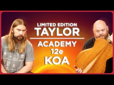 Taylor's Beginner-Focused Guitar, Now With Beautiful Koa! Academy Series Limited Edition