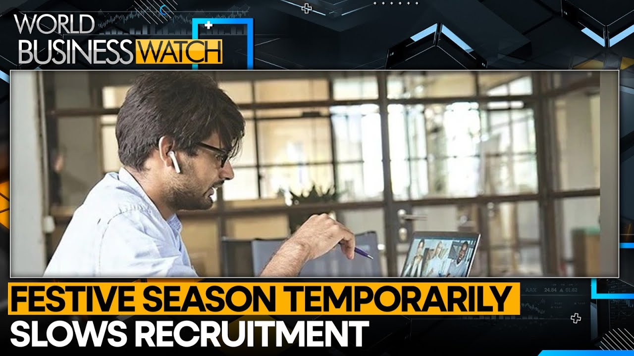 India's White-collar Hiring Down 9% in October | WORLD BUSINESS WATCH | WION