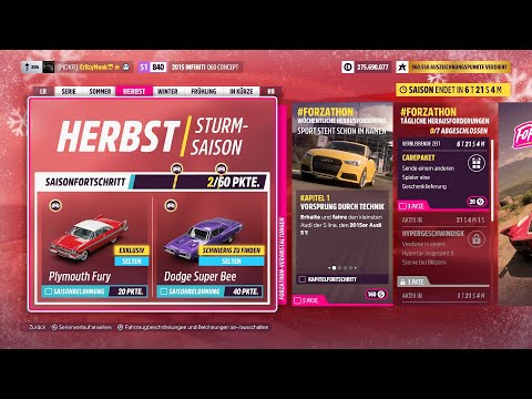 📺 FH5 Part 64 - Start in den Herbst 🎬ForzaHorizon5  🎮Gameplay