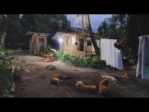 Buhay Probinsya- Nagluto ng Sari saring gulay mula sa bakuran, Naglaba sa ilog at nagpakain ng alaga