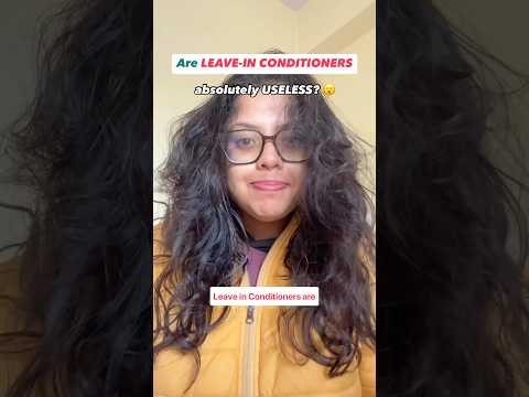 Leave-in conditioners: what’s the hype? 🤔 #shorts #haircare #frizzyhair #healthyhairroutine