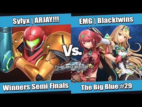 The Big Blue #29 Winners Semi Finals - Sylyx | ARJAY!!! (Samus) vs EMG | Blacktwins (Aegis)