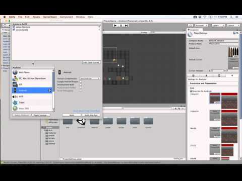 &#x202a;28- Unity 2D|| build Android APK  تنزيل اللعبة على الهاتف&#x202c;&rlm;