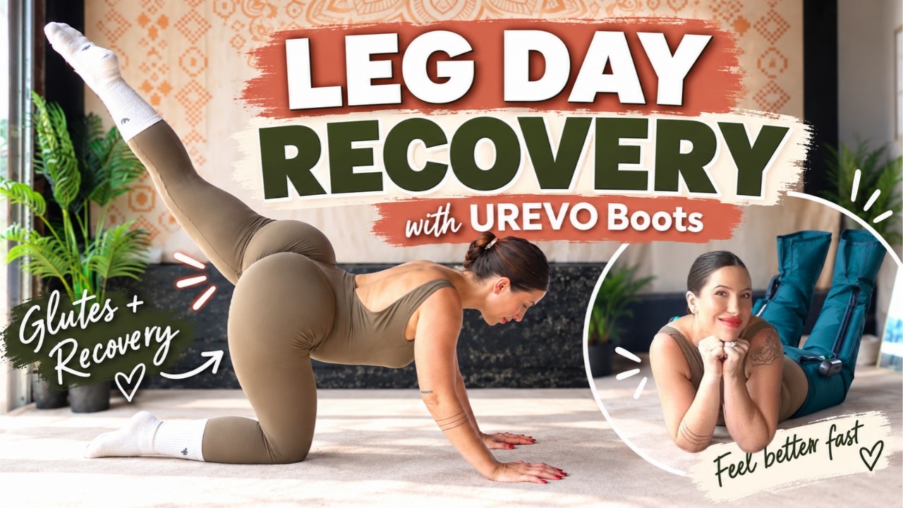 Stretch, Relax & Reset | Post-Workout Recovery Routine | UREVO AI Powered Wireless Recovery Boots