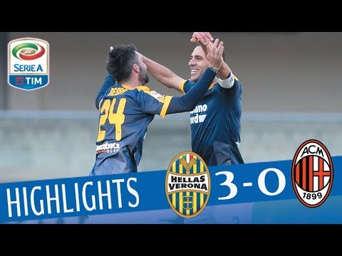 Video highlights della Verona vs Milan (3 a 0) - Giornata 17 - Fantacalcio e fantamedie