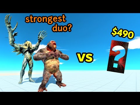 Goro and scourge vs random team same price ARBS animal revolt battle simulator