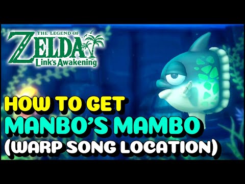How to get MANBO'S MAMBO (Warp song Location) | The Legend of Zelda: Link's Awakening
