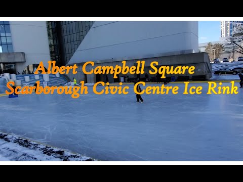 Albert Campbell Square - Scarborough Civic Centre Ice Rink - Toronto Canada