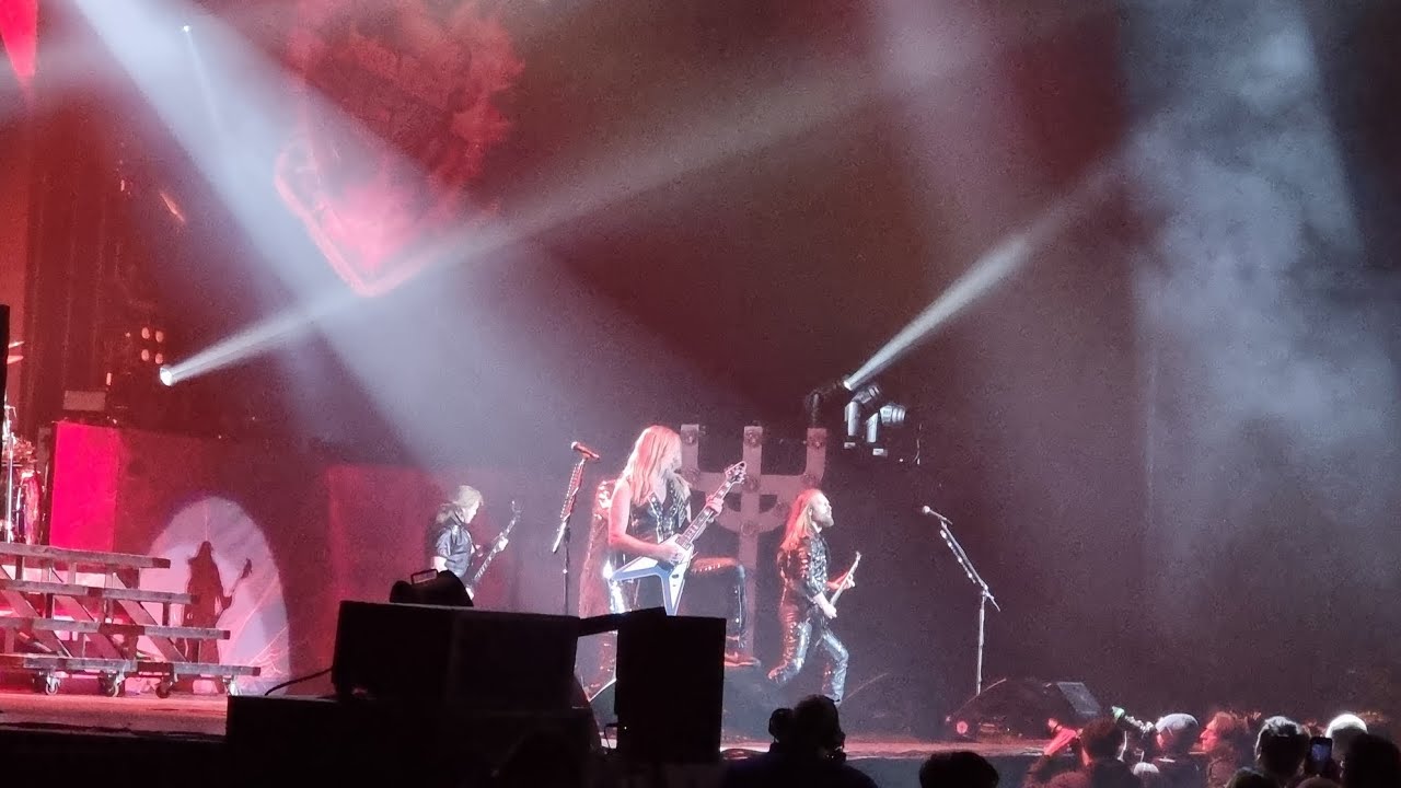 Judas Priest - Intro/Panic Attack Live At Glasgow Hydro 11/03/2024 - YouTube