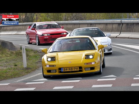 JDM Cars Accelerating! - Widebody Skyline, 800HP Supra, RX-7, Silvia RB25, NSX, Lancer Evo,...