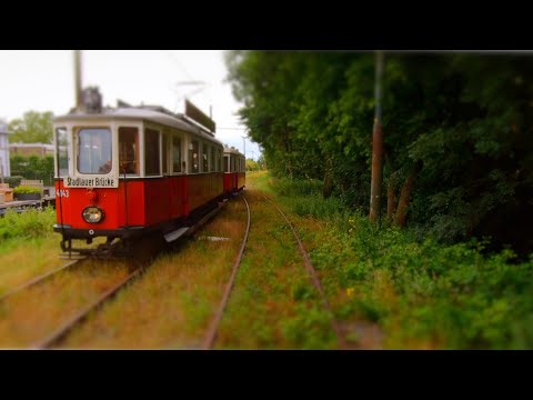 Tram ride HYPERLAPSE HOLLAND Electrische Museumtramlijn Amsterdam