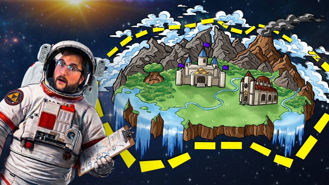 Is Hyrule's world FLAT or ROUND?