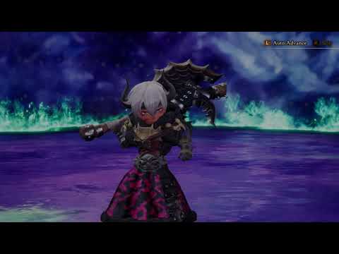 Bravely Default 2 Level 1 Run(HARD) - Prince Castor, the Berserker