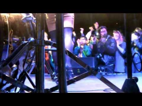 Bochan and the band take a bow. -drum cam-