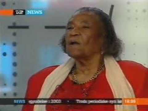 Amelia Boynton Robinson on Danish TV2 News