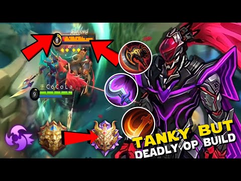 THIS NEW ONESHOT ALPHA COMBO BUILD WILL MAKE YOUR ENEMIES SUFFER!  TANKY! REACH MYTHIC QUICK! | MLBB
