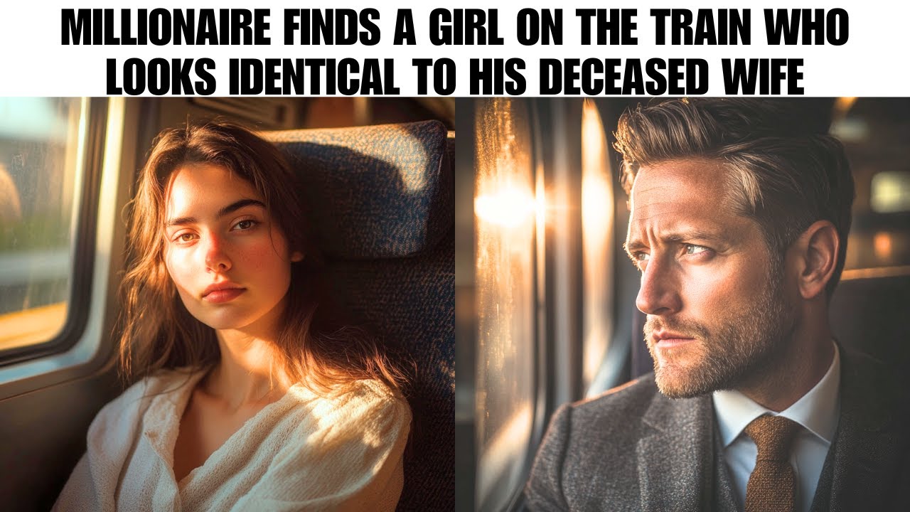 ❤️Millionaire Finds A Girl On The Train Who Looks Identical To His Deceased Wife