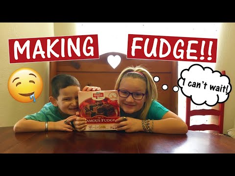 Kids Make Nestle Carnation Famous Fudge Classic Chocolate Fudge Kit!