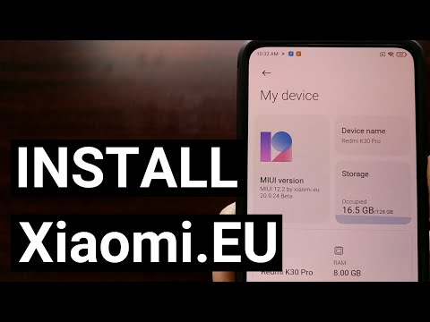 How to Install the Xiaomi.EU MIUI 12 ROM on the POCO F2 Pro & Redmi K30 Pro