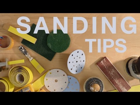Sanding tips #028