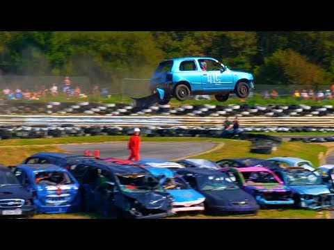 CAR JUMPING! BIGGEST JUMPS COMPILATIONS Angmering Raceway 2019