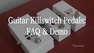 Video thumbnail for Guitar Killswitch Pedals - Murder One Series by Vein-Tap.com by Vein-Tap.com