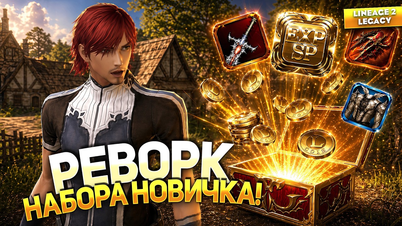 Стартовый набор ОБНОВИЛИ! Начать играть стало ОЧЕНЬ ПРОСТО | Lineage 2 Legacy