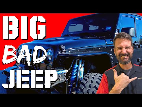 Custom Jeep JK Wrangler Build that just kept getting BIGGER!