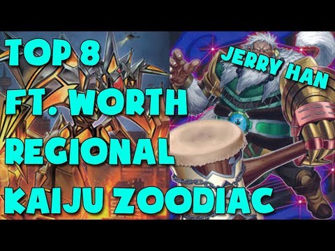 5th Place Ft. Worth Regional - Jerry Han - Kaiju Zoodiac