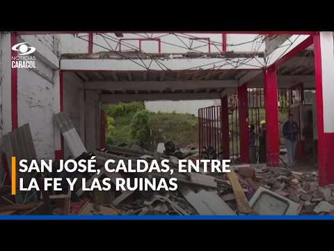 Terremoto deja devastación en San José, Caldas: así viven los afectados tras perderlo todo