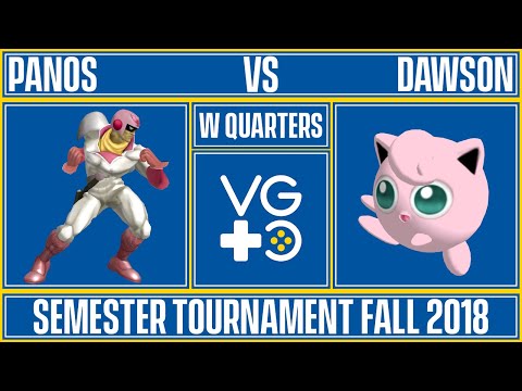 UD Semester Tournament Fall 2018 - Singles - W Quarters - NBR | Panos (Falcon) vs. Dawson (Puff)
