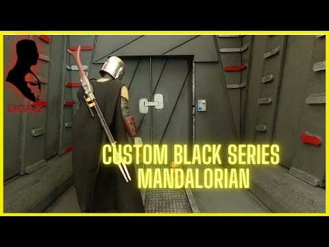 Star Wars The Black Series The Mandalorian & Child [Custom Showcase]