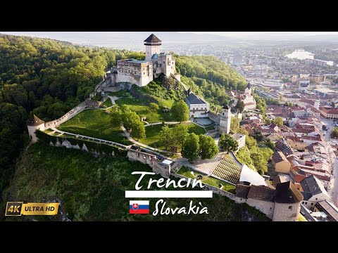 Explore Trenčín , Slovakia | 4K Walking Tour Through a Historic Slovak Gem