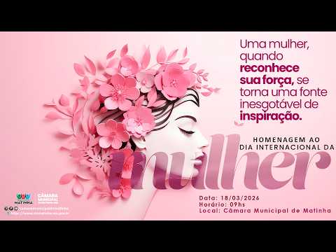 🔴AO VIVO - MATINHA - MARANHÃO - CÂMARA DE MATINHA PROMOVE EVENTO PARA AS MULHERES MATINHENSES