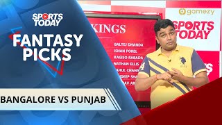 IPL 2022: RCB vs PBKS - Top Fantasy Picks & Playing XI Info | #IPL2022 | Sports Today