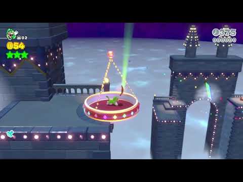 Super Mario 3D World (Switch) 5-2 Speedrun - Time: 33 (Former WR)