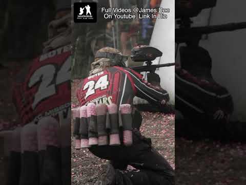 Semi Pro Paintball Player Todd Boyer Staying In Control Of The Tape!