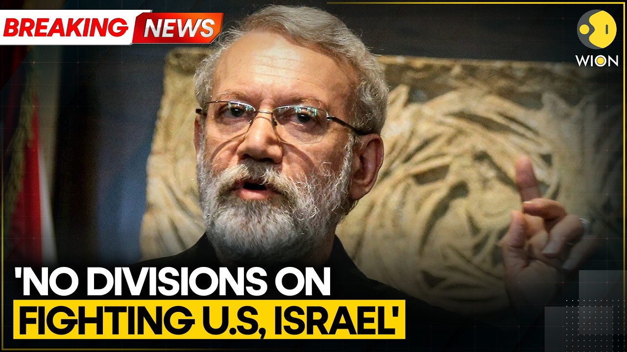 Larijani: Council Will Convene Once Security Conditions Are Met | WION BREAKING