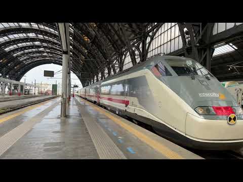 [4K]Trenitalia IC Livorno Centrale - Milano Centrale. Doppia di E414 + Carrozze UIC - Z1.