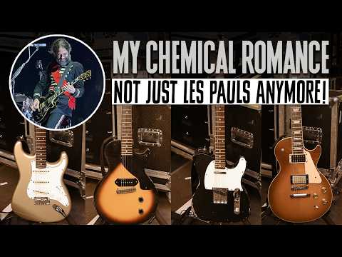 Ray Toro's Guitars for My Chemical Romance 2025