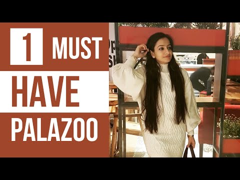 Ways to style one palazoo | must have black palazoo pant #stylinginspiration #style