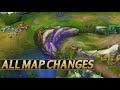ALL NEW MAP CHANGES - Summoner's Rift Rework 2024 Comparison - League of Legends