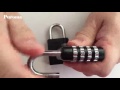 Set Reset The Puroma 4 Digit Combination Lock
